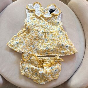 Cynthia Rowley Yellow and White Floral Set